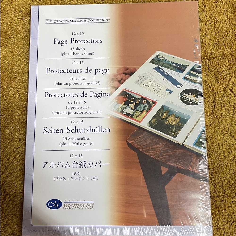 PAGE PROTECTORS 12x15 Creative Memories.